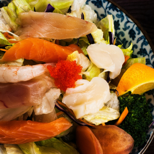 42. Sashimi Salad