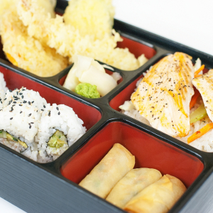 Salmon Teriyaki Bento Box